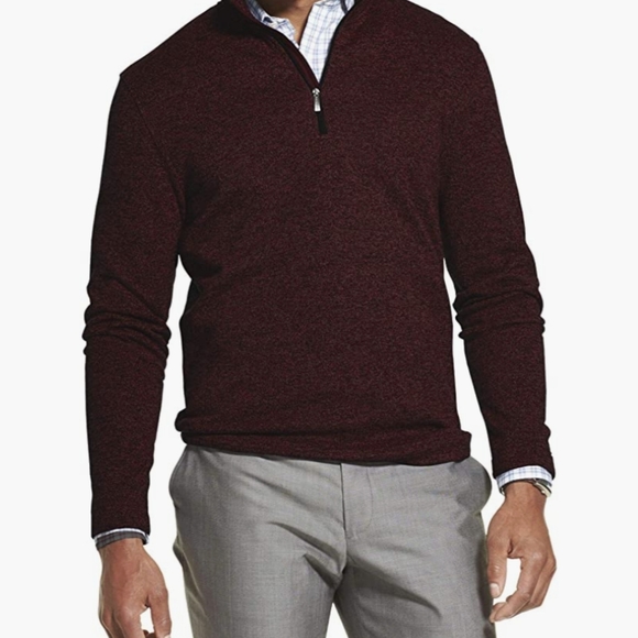 Van Heusen Sweaters Nwt Van Heusen Flex Long Sleeve Quarterzip Soft